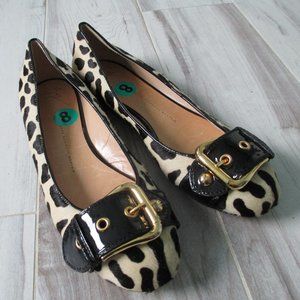 Giuseppe Zanotti animal print ballet flats